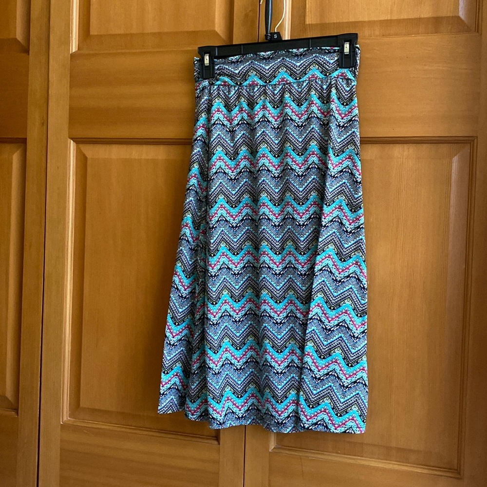 Crazy patterned skirt